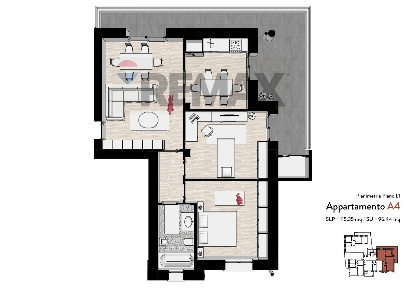 Foto Appartamento in Via Pregnana 63, Rho San Carlo - San Paolo di 100 m²