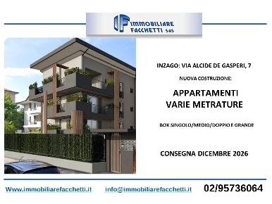Foto Appartamento in VIA ALCIDE DE GASPERI 7, Inzago Centro di 989 m²
