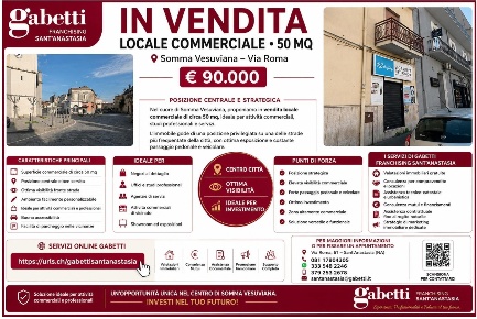 Foto Negozio in Via Roma 60, Somma Vesuviana di 50 m² in vendita