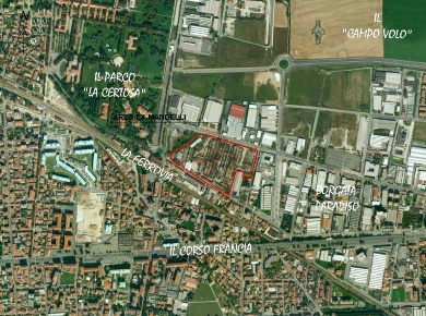 Foto Terreno residenziale in Via Torino, Collegno Borgata Paradiso Nord