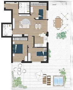 Foto Appartamento a Bolzano Europa - Novacella di 118 m² con 4 locali