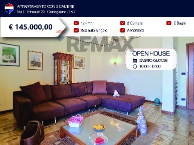 Foto Appartamento in Via Luigi Einaudi 23, Conegliano Centro di 128 m²