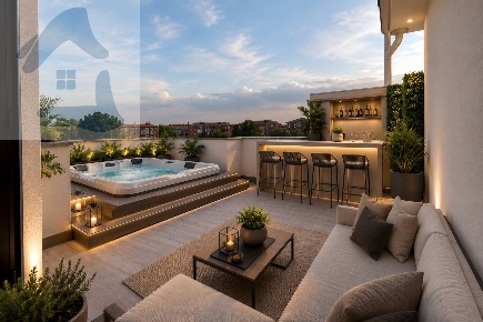 Foto Attico in via belgio/via irlanda, Orbassano di 128 m² con 5 locali