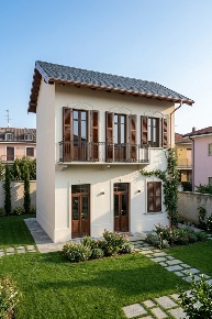 Foto Casa indipendente in Via Predazzo 7, Busto Arsizio Ospedale di 90 m²