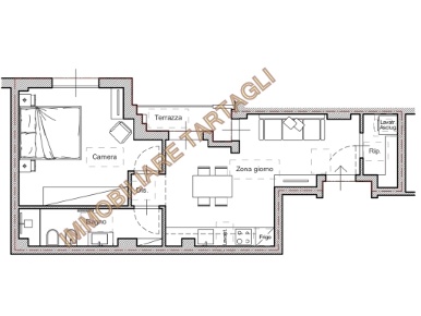 Foto Appartamento in VIA CALANDRINO 1, Firenze Le Cure di 56 m² in vendita