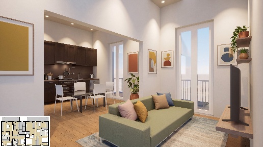 Foto Appartamento a Poggibonsi Centro di 82 m² con 4 locali in vendita