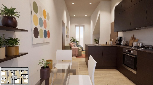 Foto Appartamento a Poggibonsi Centro di 74 m² con 4 locali in vendita