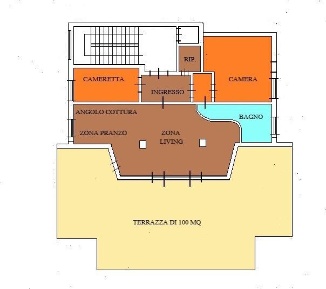 Foto Attico a Carrara Centro di 85 m² con 3 locali in vendita