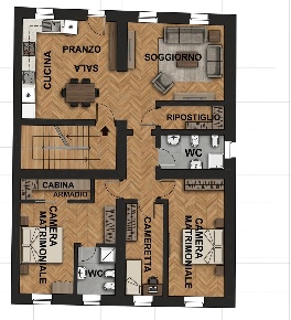 Foto Appartamento a Porcari Centro di 130 m² con 5 locali in vendita