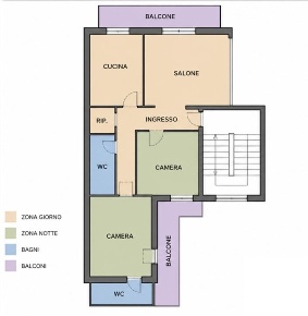 Foto Appartamento in Via Curiel, Cardito Centro di 90 m² con 3 locali
