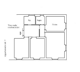 Foto Appartamento in Via Carnia 57/8, Genova Rivarolo di 100 m² all'asta