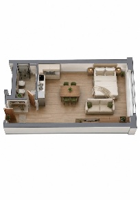 Foto Appartamento a Firenze Le Cure di 39 m² con 1 locali in vendita