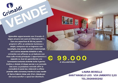 Foto Appartamento in Via 11 Febbraio 69/A, Villanterio Centro di 98 m²