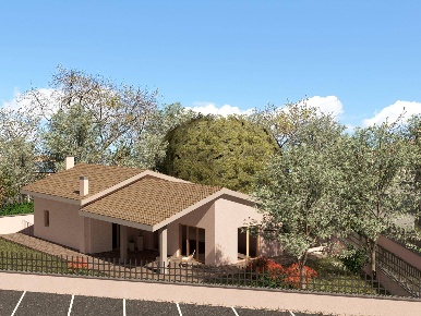 Foto Villa unifamiliare in Località San Rocco, Caprarola di 1328 m²