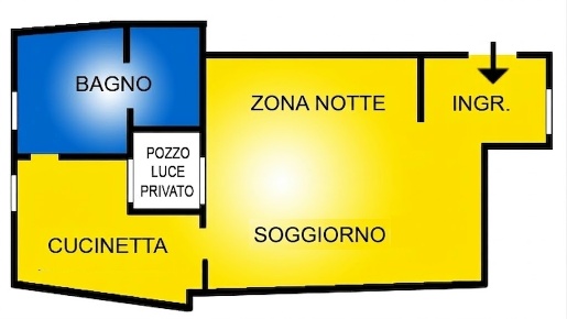 Foto Appartamento a Bologna Massarenti di 40 m² con 2 locali in vendita