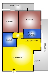 Foto Appartamento a Camposampiero Centro di 123 m² con 4 locali in vendita