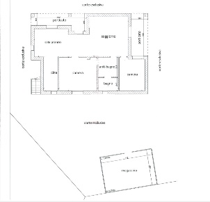 Foto Villa bifamiliare in Regione La Costa 1, Albenga di 169 m² all'asta