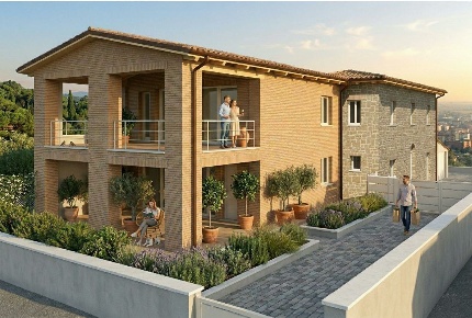 Foto Case semi ndipendenti in Via dell'Aratro 23, Perugia di 161 m²