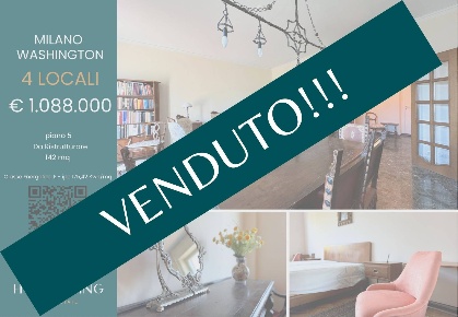 Foto Appartamento in Piazza Carlo Irnerio, Milano Washington di 142 m²