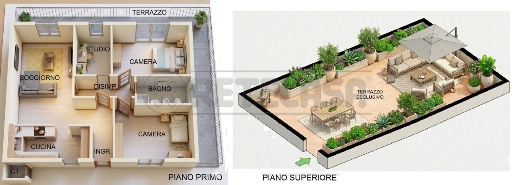 Foto Appartamento in Via Monte Tambura 30, Viareggio di 110 m² con 5 locali