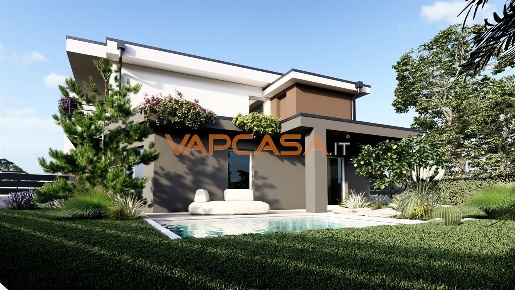 Foto Villa bifamiliare in via Don Ettore Cavagnari, Palosco di 159 m²