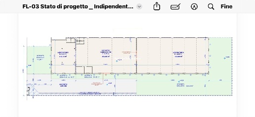 Foto Capannone industriale a Pesaro di 1000 m² con 2 locali in vendita