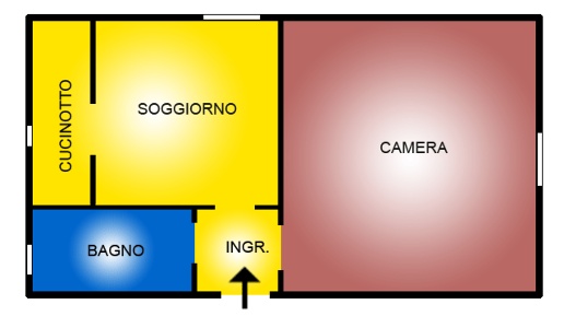 Foto Appartamento a Bologna Massarenti di 40 m² con 2 locali in affitto