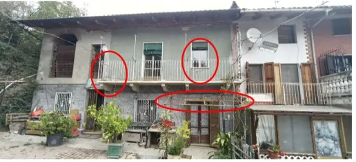 Foto Appartamento a Verrua Savoia Centro di 252 m² con 6 locali in vendita