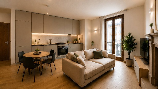 Foto Appartamento in Via Luigi Borgomainerio 11, Milano Lambrate di 64 m²