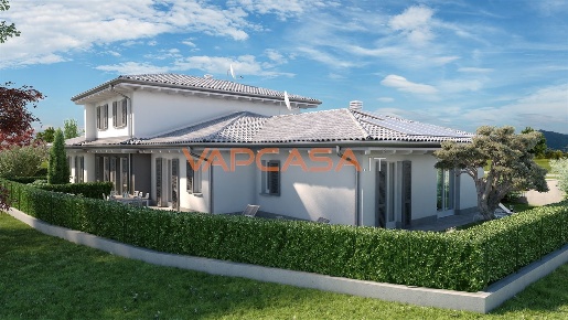 Foto Villa bifamiliare in VIA LAMERA, Romano di Lombardia Centro di 130 m²