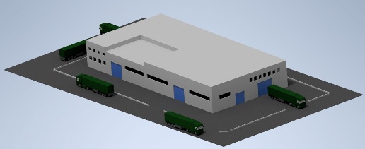 Foto Capannone industriale a Agliana Ferruccia di 900 m² con 2 locali