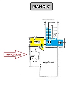 Foto Appartamento a Grosseto Aeroporto - Gorarella di 35 m² con 1 locali