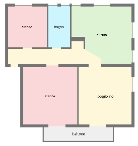 Foto Appartamento a Bolzano Centro di 137 m² con 4 locali in vendita