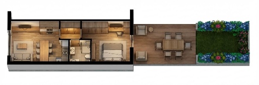 Foto Appartamento a Empoli Ponzano di 45 m² con 2 locali in vendita