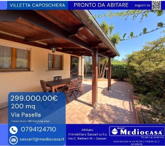 Foto Appartamento in via pasella, Sassari di 200 m² con 6 locali in vendita
