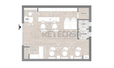 Foto Locale commerciale in Via Piave, Venezia Mestre di 44 m² con 1 locali