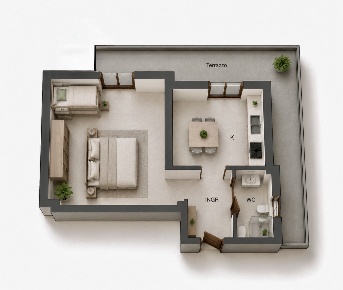Foto Appartamento in Via Paolo Borsellino 9, Diano Castello Centro di 43 m²