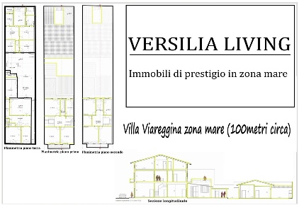 Foto Casa indipendente a Viareggio Centro di 360 m² con 18 locali