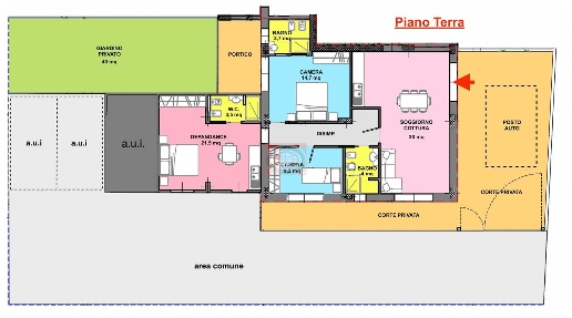 Foto Appartamento a Cervia Pinarella di 120 m² con 5 locali in vendita