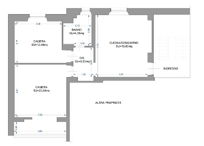 Foto Appartamento a Pietrasanta di 65 m² con 3 locali in vendita