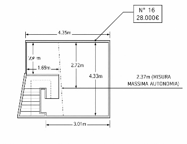 Foto Garage in Via San Secondo, Ventimiglia Roverino, San Secondo di 14 m²