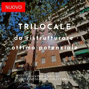 Foto Appartamento a Milano Piazza Napoli di 90 m² con 3 locali in vendita