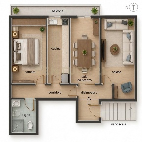 Foto Appartamento in Via Duca Degli Abruzzi 42, Catania di 98 m² in vendita