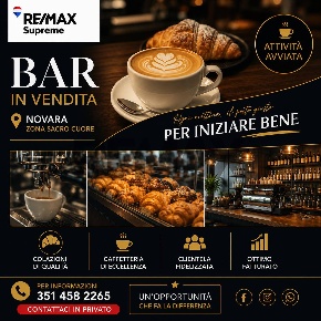 Foto Bar in largo leonardi 1, Novara Sacro Cuore di 60 m² con 3 locali