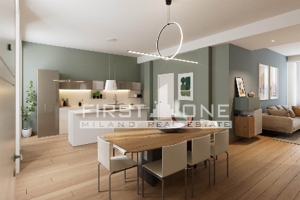 Foto Appartamento in VIA CASTELVETRO  1, Milano Sempione di 190 m²