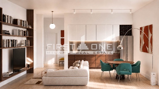 Foto Appartamento in CASTELVETRO 1, Milano Sempione di 73 m² con 2 locali