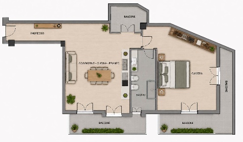 Foto Appartamento in VIA GIOVAN BATTISTA AMENDOLA 70, Salerno di 60 m²