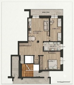 Foto Appartamento a Piacenza Gerbido - Mortizza di 82 m² con 3 locali