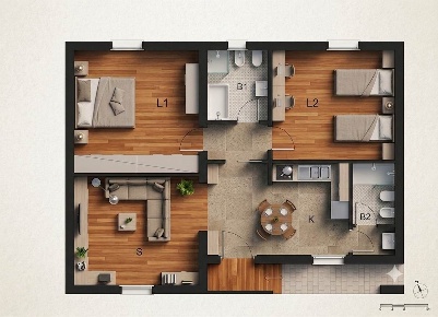 Foto Villa unifamiliare a Gossolengo di 129 m² con 3 locali in vendita