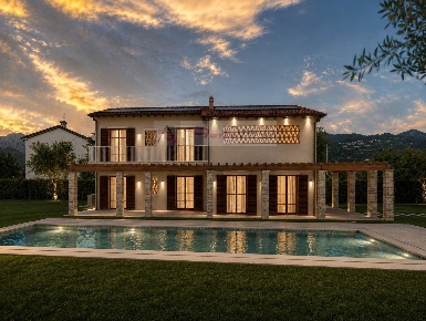 Foto Villa unifamiliare a Pietrasanta di 300 m² con 7 locali in vendita